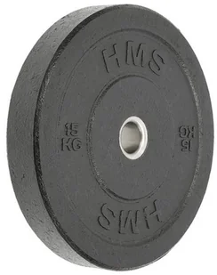 HMS CHTBR15 BLACK TALERZ OLIMPIJSKI BUMPER 15 KG HMS - Obciążenia - miniaturka - grafika 2