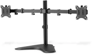 Digitus Stojak biurkowy podwójny z zaciskiem 2xLCD max. 32" max. Obciążenie 2x 8kg uchylno-obrotowy czarny DA-90401 - Uchwyty do monitorów - miniaturka - grafika 6