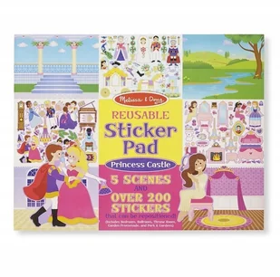 Melissa&Doug KSIĘŻNICZKA 200 NAKLEJEK WIELOKROTNEGO UŻYTKU 5 SCEN 14306 6332 - Zabawki kreatywne - miniaturka - grafika 4