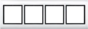 Merten Ramka Poczwórna 400419 - Klawisze i ramki - miniaturka - grafika 2
