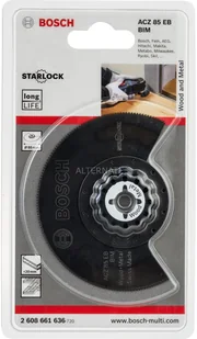 Bosch Professional brzeszczot segmentowy BIM ACZ 85 EB Wood & Metal 85 mm - Brzeszczoty - miniaturka - grafika 6