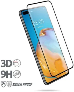Huawei CRONG Crong 3D Armour Glass Szkło Hartowane 9H na ekran P40 + ramka instalacyjna CRG-3DAG-HP40 - Szkła hartowane na telefon - miniaturka - grafika 2