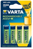 Baterie i akcesoria - Varta Basic Line akumulatorów, AAA, 800 mAh, 4 sztuki 56613101404 - miniaturka - grafika 1