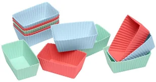 Lurch Flexiform Brownie 12pcs set pastel mix LU-00083014 - Formy do ciast - miniaturka - grafika 2