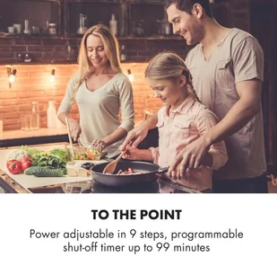 Płyta elektryczna do zabudowy Klarstein Delicatessa 77 Hybrid - Płyty elektryczne do zabudowy - miniaturka - grafika 2