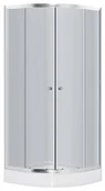 Kabiny prysznicowe - Invena VITORIA 90x90 Grafitowy - miniaturka - grafika 1
