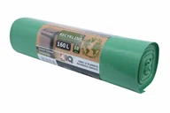 Worki na śmieci - 4IQgroup 4IQ Worki do recyclingu zielone 160 L 10 szt - miniaturka - grafika 1