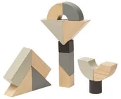 Klocki - Plan Toys klocki zakręcone - miniaturka - grafika 1