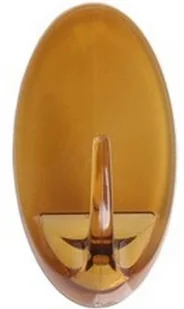 Pucuś Wieszak plastikowy samoprzylepny owalny - Wieszaki łazienkowe - miniaturka - grafika 2