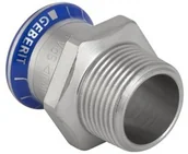 Rury - Geberit Adapter mt stst d35-r1 1/4 31709 - miniaturka - grafika 1