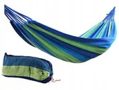 Hamaki - Hamak 2-osobowy ogrodowy + Pokrowiec Duży - miniaturka - grafika 1