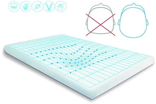 Matex Poduszka dla niemowląt MEMO 50x26 Biały TDDPM - Poduszki dekoracyjne - miniaturka - grafika 2