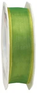 Pasmanteria - Pattberg Na prezent 25 MM 25 m Four Seasons  z organzy z drutu, jasnozielony/żółty 6072525-507 - miniaturka - grafika 1