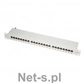 LogiLink Patchpanel 19"" kat. 6A, 24-portowy, ekranowany STP, szary - NP0 (NP0060) - Szafy rack - miniaturka - grafika 2