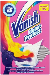 VANISH Chusteczki do prania VANISH Color Protect 10 sztuk) - Chusteczki nawilżane - miniaturka - grafika 3
