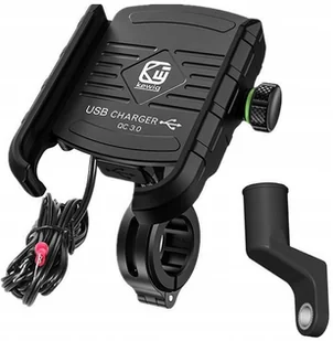 Uchwyt Do Telefonu Motocyklowy Kewig Ładowarka Qc - Uchwyty samochodowe do telefonów - miniaturka - grafika 2