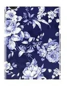 Etui i futerały do telefonów - Ideal of Sweden Fashion Case Sailor Blue Bloom do iPhone Xs Max IEOIDXMSBB IEOIDXMSBB - miniaturka - grafika 1