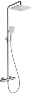 Ravak Termo Zestaw prysznicowy natynkowy z deszczownicą chrom X070099 - Zestawy prysznicowe - miniaturka - grafika 2