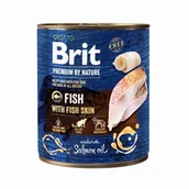 Mokra karma dla psów - Brit Premium by nature Fish & Fish Skin 800g 104-100422 - miniaturka - grafika 1