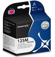 Asarto Tusz do Brother LC125 J4410DW/4510/4610/4710 | magenta AS-B125M (AS-B125M [7819796]) - Tusze zamienniki - miniaturka - grafika 2