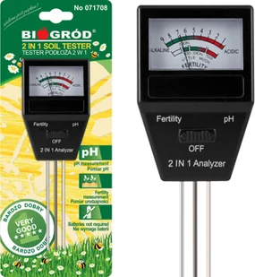 Biowin Tester podłoża 2w1 071708 Nar000037 - Pozostałe akcesoria do uprawy roślin - miniaturka - grafika 2