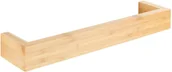 Wieszaki łazienkowe - Wenko Wieszak na ręczniki BAMBUSA bambusowy jasny brąz 40 x 9 x 5 cm 24741100 - miniaturka - grafika 1