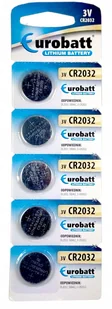 Eurobatt 5x Baterie litowe CR2032 DL2032 5004LC 3V 1233 - Baterie i akcesoria - miniaturka - grafika 2