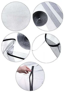 Orion Moskitiera siatka na okno dachowe owady komary 120x140 cm czarna 780616 - Moskitiery - miniaturka - grafika 4