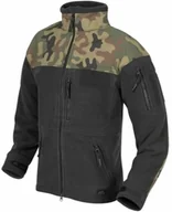 Odzież taktyczna i umundurowanie - Helikon tex Bluza INFANTRY - Fleece - Czarna/PL Woodland - 2XL (BL-INF-HF-17-B07) HE.BL-INF-HF-17-B07 - miniaturka - grafika 1