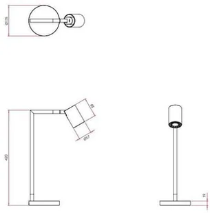 Astro Lighting Ascoli desk MN (4581) - Oprawy, klosze i abażury - miniaturka - grafika 3