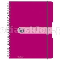 Herlitz Brulion na spirali 80k A4 kratka PP Easy - Szkolne artykuły papiernicze - miniaturka - grafika 2