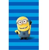 Okrycia kąpielowe dla dzieci - CTI Ręcznik kapielowy 70x120 Minionki 9095 - miniaturka - grafika 1