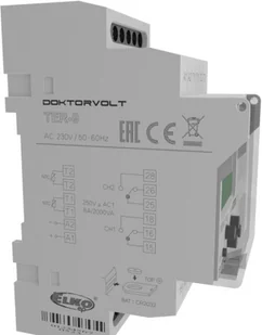 ELKO Termostat cyfrowy z wbudowanym zegarem załączającym 4478 TER-9/230V - Regulatory i termostaty - miniaturka - grafika 5