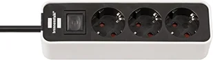 Brennenstuhl Listwa zasilająca 3 gniazda wyłącznik - Listwy zasilające - miniaturka - grafika 2