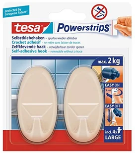 tesa Powerstrips hak duży owalny, 2 sztuki - Wieszaki i stojaki - miniaturka - grafika 2