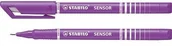 Artykuły biurowe - STABILO Cienkopis Sensor lila (10szt) - miniaturka - grafika 1