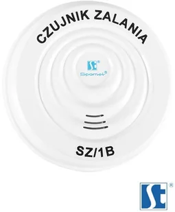 SPAMEL Czujnik zalania 9V DC 1 x bateria w zestawie) SZ1B - Czujniki czadu, dymu, gazu - miniaturka - grafika 3