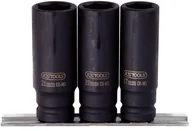 Zestawy narzędziowe - KS Tools 515.0103 zestaw kluczy nasadowych 1/2 cala Sześciokątny siły, długie, 3-częściowy, 17  21 MM 515.0103 - miniaturka - grafika 1