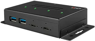 Lindy 43094 Rozdzielacz hub) 4-portowy USB 3.1 C gen 2 LY-43094 - Rozgałęźniki i multiswitche do TV-SAT - miniaturka - grafika 4