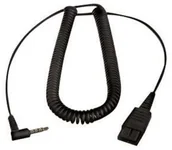 Kable komputerowe i do monitorów - Jabra PC Cord, QD to 1x3.5 mm (BIZ1500, 2300, 2400'II) 8800-01-102 - miniaturka - grafika 1
