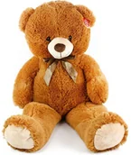 Maskotki i pluszaki - Rappa Duży pluszowy niedźwiedź Oskar 90 cm brązowy # z wartością produktów powyżej 89zł! - miniaturka - grafika 1