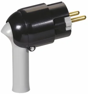 Legrand Wtyczka 2P+Z 16A z dźwignią czarna 50176 - Kostki, złączki, wtyczki - miniaturka - grafika 2