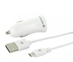 Holdit Ładowarka samochodowa 2,4A biała 611732 - Ładowarki samochodowe - miniaturka - grafika 4