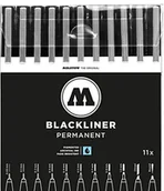Markery permanentne - Molotow mołotow blackliner marker Set MO200485 - miniaturka - grafika 1