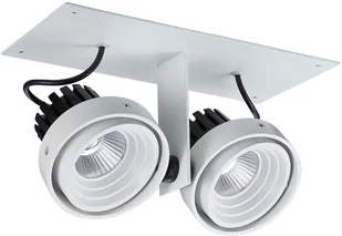 Italux Spot LAMPA sufitowa PATRIZIO GL7118-2/2X12W 4000K WH+BL podtynkowa OPRAWA LED 24W wpust REFLEKTORKI do zabudowy białe - Lampy sufitowe - miniaturka - grafika 3