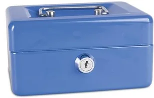 Donau Kasetka na pieniądze , mała, 152x80x115mm, niebieska 5231001PL-10 - Sejfy i kasy pancerne - miniaturka - grafika 2