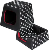 Legowiska dla psów - Hobbydog Legowisko Piramida Ciemny brąz w kości R3 R3 PIRCBK4 - miniaturka - grafika 1