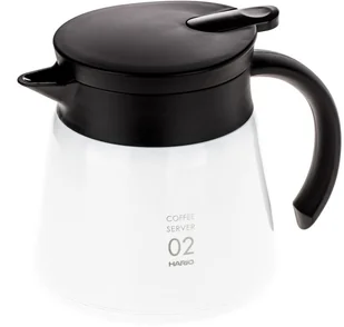 Hario Insulated Stainless Steel Server V60-02 - Biały - 600ml VHS-60W - Dzbanki i imbryki - miniaturka - grafika 6