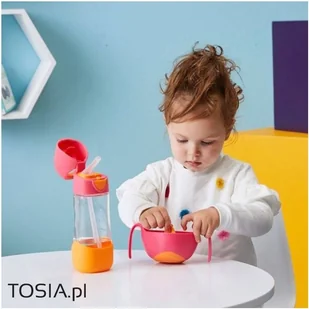 B.Box Bidon tritanowy ze słomką 450 ml BTL TTN IR - Butelki dla niemowląt - miniaturka - grafika 9