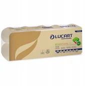 Papier toaletowy - Lucart Papier toaletowy EcoNatural 9,8m 10szt - miniaturka - grafika 1